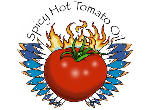 Spicy hot tomato oil